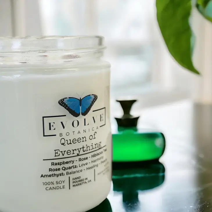 Wood Wick Gem Soy Candle - Queen of Everything (Mother's Day)-2