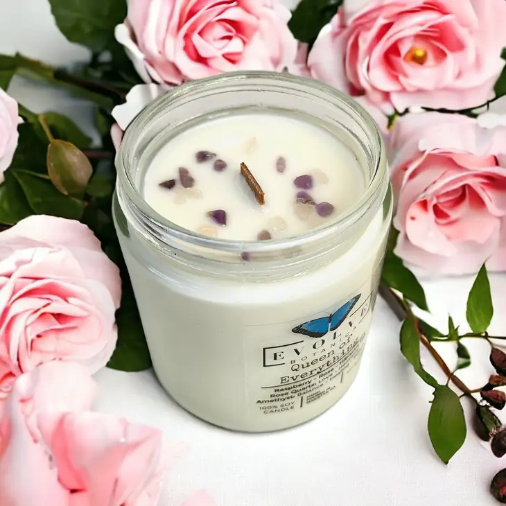 Wood Wick Gem Soy Candle - Queen of Everything (Mother's Day)-4