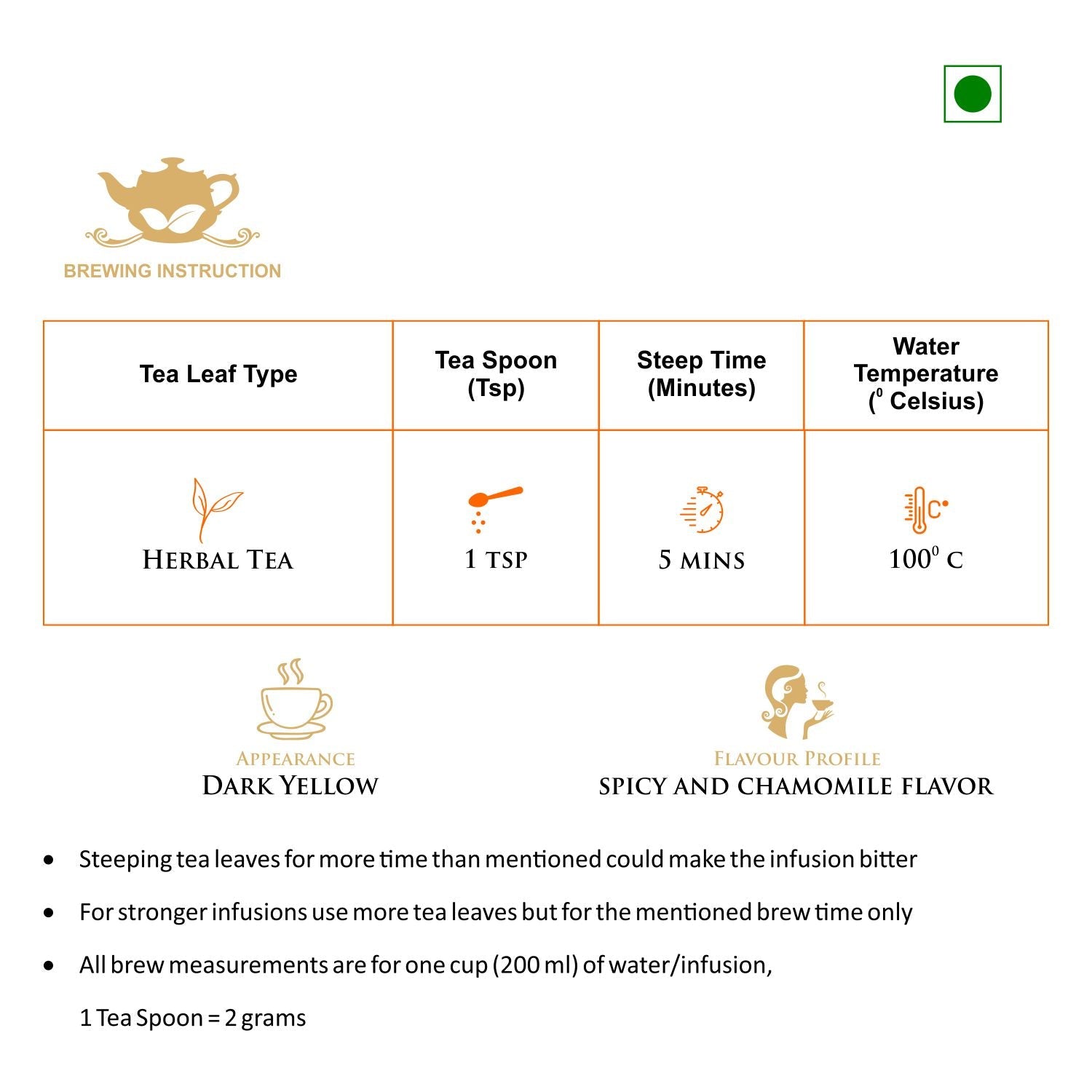 Yoga Herbal Lemongrass & Turmeric Tea-3