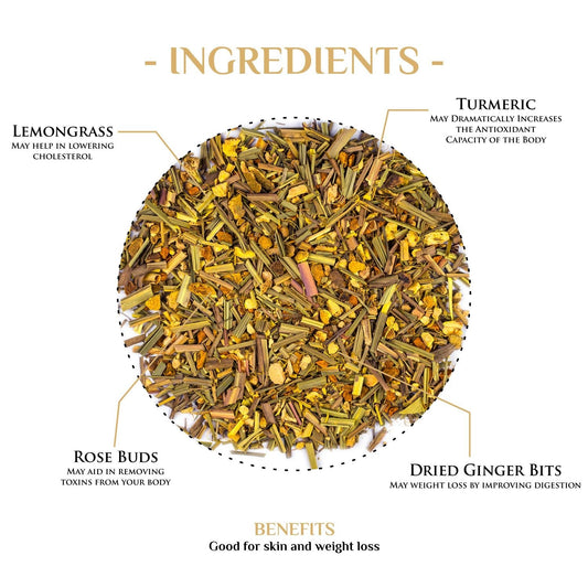 Yoga Herbal Lemongrass & Turmeric Tea-1