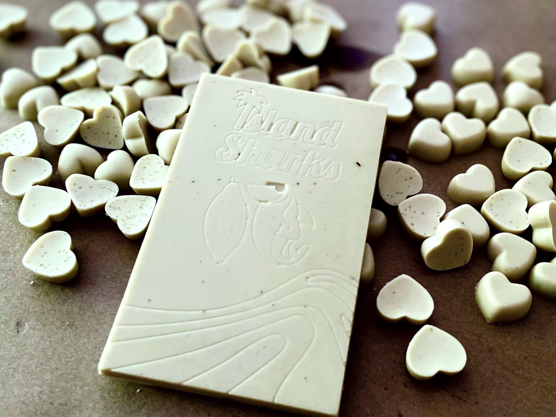 Vegan 0 Percent White Chocolate w/ 100% Hawaiian Vanilla Bean 3-Pack!-1