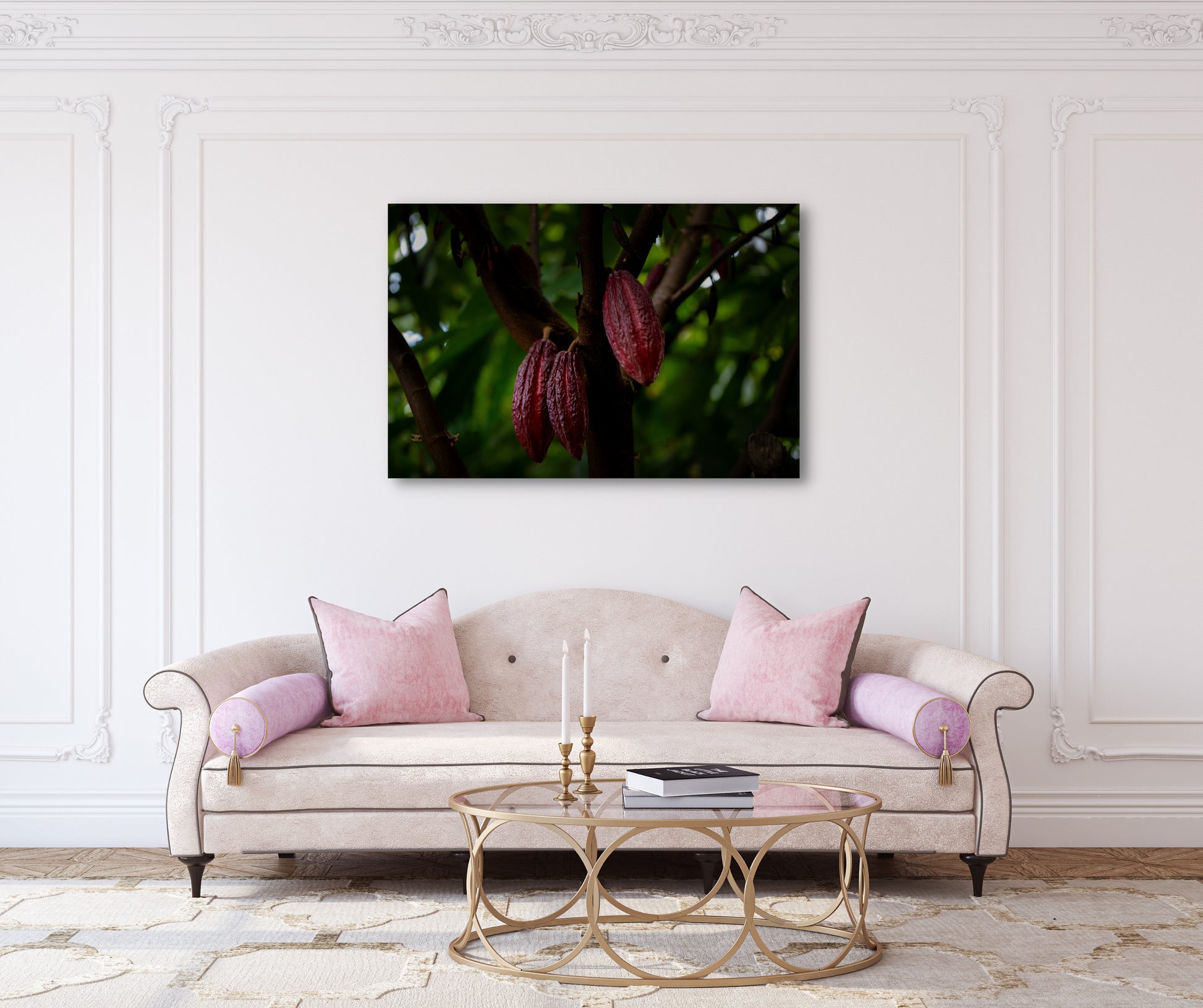 Hawaii Cacao Pods Aluminum Prints-1