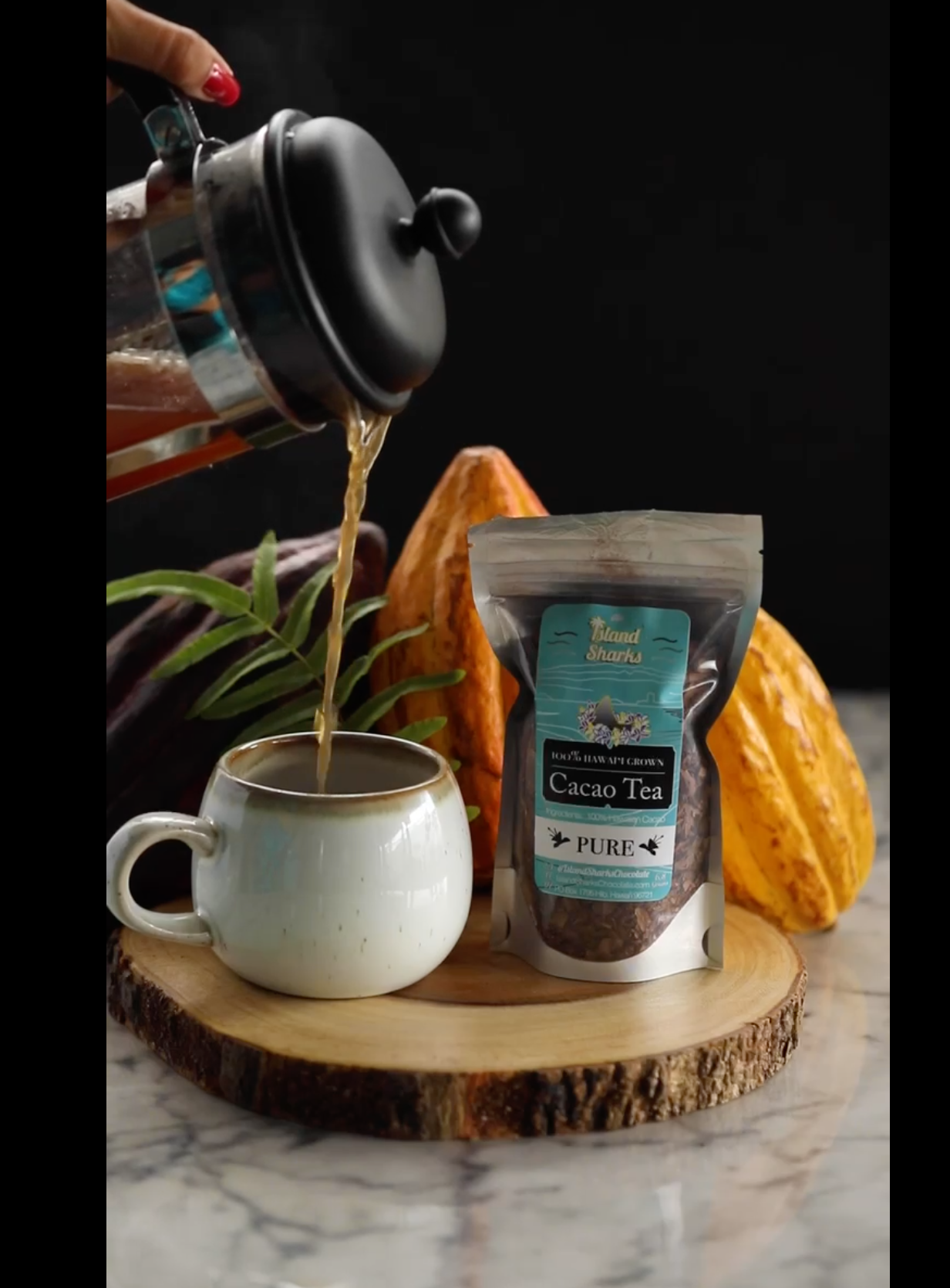 Wholesale 100% Pure Hawaiian Cacao Tea (bulk)-4