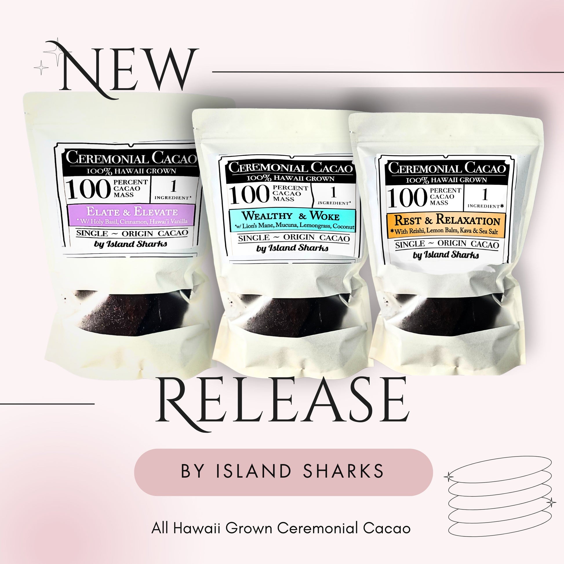 Hawaii Ceremonial Cacao (Elate & Elevate)-5