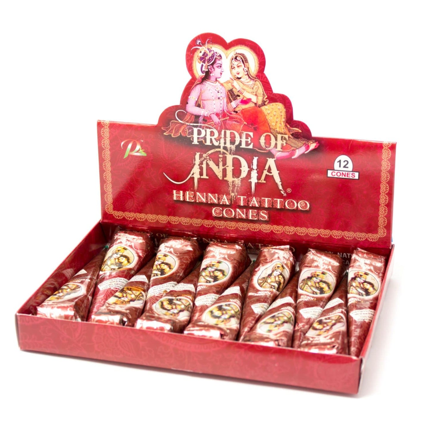 Herbal Henna Tattoo Mehendi Paste - BUY 6 GET 6 FREE  - 1.25oz Tube (100% Natural)-0