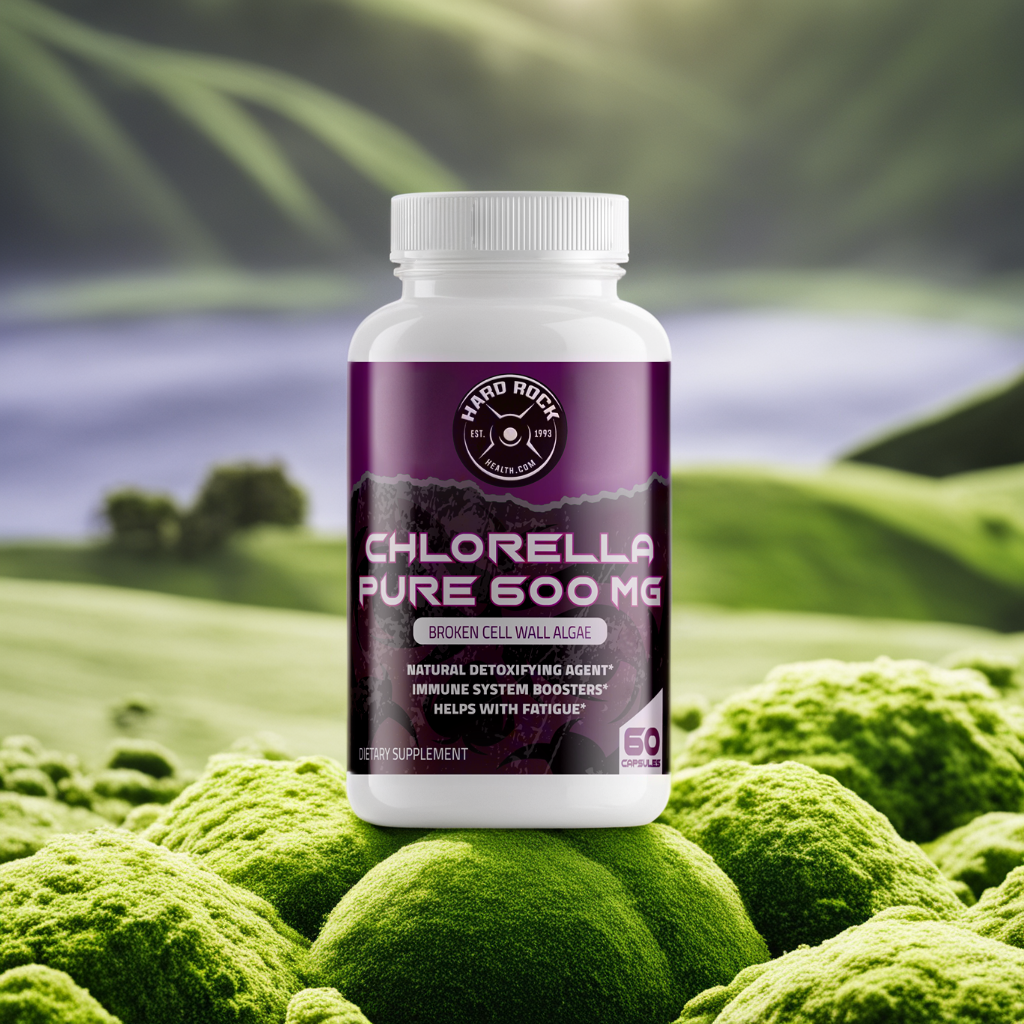 Organic Chlorella Pure Powder 600mg-1